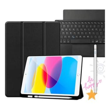 Imagem de BDNET, Kit Completo Capa Para iPad 10 Teclado E Caneta Touch Screen