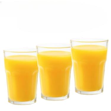 Imagem de Jogo de Copos, Kit Resistente Bristol Vidro Grosso Vitamina Long Drink(18 COPOS,520 ML)