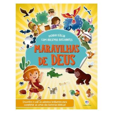 Imagem de Maravilhas De Deus - Bíblia Com Adesivos Brilhantes