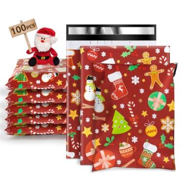 Imagem de Oududianzi Envelopes de poliéster 10 x 13, 100 peças de sacos de envio, envelopes autovedantes, envelopes de envio a granel, sacos de embalagem de polymailers para pequenos negócios online e offline