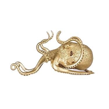 Imagem de Suporte de seda para smartphone para sala de estar, decoração de polvo, suporte dramático para celular e casa (dourado)