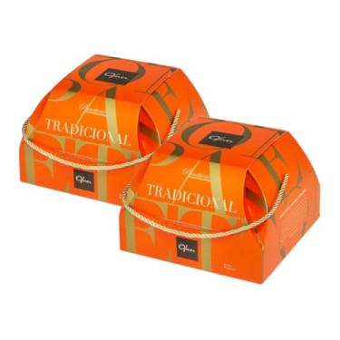 Imagem de 2 Panetone Ofner Tradicional Premium, Panettone 1kg