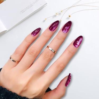 Imagem de 24 peças DIY kit de adesivos de arte de unhas para mulheres, fácil de aplicar, conjunto de pontas de unhas reutilizáveis para festas, uso diário, viagem, escritório, salão de beleza, manicure de