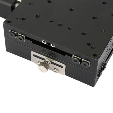 Imagem de RiToEasysports Mesa Deslizante Manual do Micrômetro SEMY100-AC, Plataforma de Corte, Passos de Rolo Cruzados 100x100x40mm para Luminárias