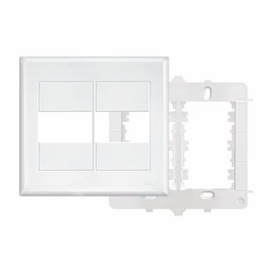 Imagem de PLACA 4X4” COM SUPORTE PARA 2 MÓDULOS EVIDENCE – FAME