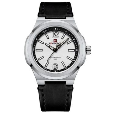 Imagem de Relógio De Quartzo Masculino à Prova D´agua Esportivo Estilo Militar Branco