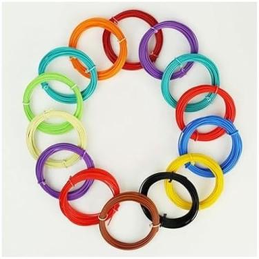 Imagem de Kit Filamento ABS 20 Cores 200m para Caneta 3d e Impressora 3D