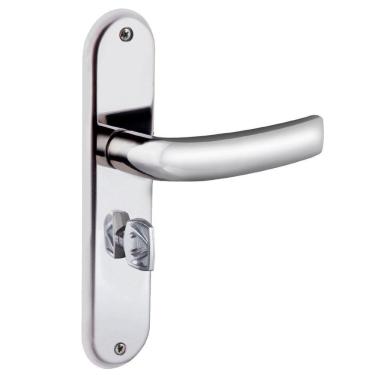 Imagem de Fechadura Banheiro Espelho Cromado Galaxy Aliança