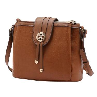 Imagem de Bolsa Feminina Fechamento Seguro Moderna Elegante Chenson