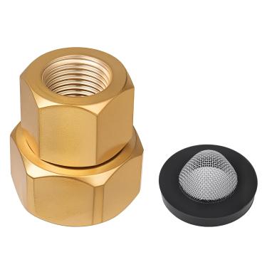 Imagem de MEKILYN 7100495 Conector de filtro de água de entrada, 1/2 fêmea NPTF X 3/4 GHT para lavadora de pressão Simpson, conector com filtro de malha 60