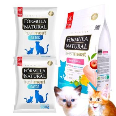Imagem de Formula Natural Fresh Meat Gatos Filhotes Frango 2 Unid 1 Kg - Admax
