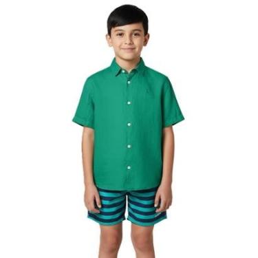 Imagem de Camisa Manga Curta Tp Linho Tinturado Reserva Mini-Masculino