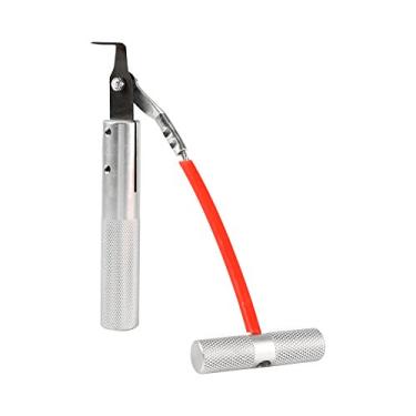 Imagem de Tbest Ferramenta profissional de remoção de para-brisa automotiva cortador manual de borracha com vedação de vidro de janela resistente com aderência ondulada antiderrapante para reparo e manutenção
