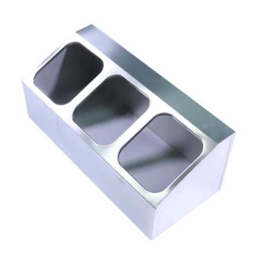 Imagem de SiaBiced Suporte para Temperos em aço Inoxidável, Suporte para Condimentos, Multifuncional, Economiza Espaço E Preparação