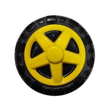 Imagem de Roda Traseira Maral Triciclo Baby City Spider Unidade, Amarelo