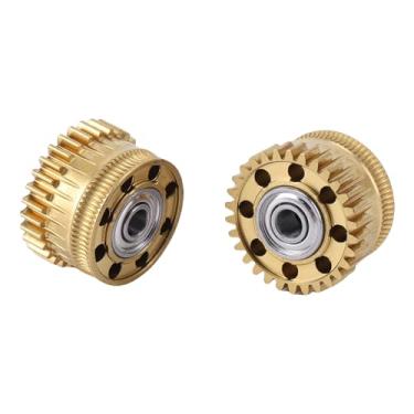 Imagem de AUNMAS Kit de Engrenagem de Extrusora, Atualização Durável de Metal para Impressora 3D, Precisão Aprimorada de Unidade de Filamento para Usuários K2 Plus