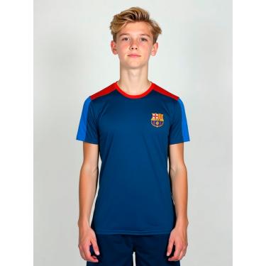 Imagem de Camiseta Juvenil Dry Fit Barcelona Marinho 14