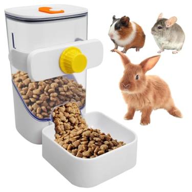 Imagem de Apatal Dispensador de comida de coelho (branco, grande)