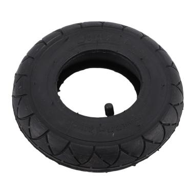 Imagem de Asixxsix Pneu Externo Com Tubo Interno 200x50, Superfície Ranhurada à Prova de Perfurações para Excelente Tração, Com Composto de Borracha Leve e Resistente, para Veículo Elétrico Mini