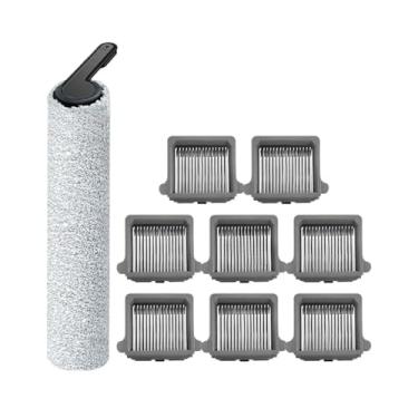 Imagem de Kit de substituição de escova de rolo macia + filtro HEPA - Peças de reposição e acessórios, compatível com as lavadoras de piso Tineco Floor One S7 Pro e Floor One S6.(Set 3)