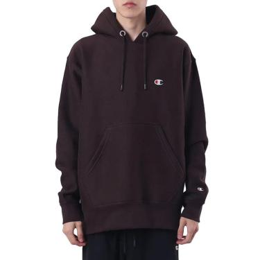 Imagem de Moletom Canguru Champion Logo C Coffee-Masculino