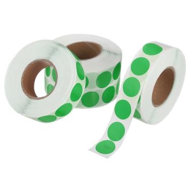 Imagem de PATIKIL 4000 peças de adesivos coloridos de 4 rolos, adesivos circulares de 1,3 cm, etiqueta de codificação de etiqueta de preço para escritório, negócios, quintal, venda de garagem, decoração de casa