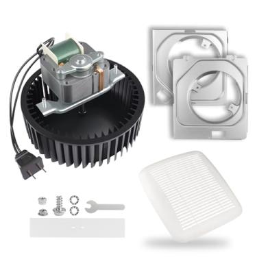Imagem de Motor de substituição para ventilador de banho BKR60 atualizado 2025 e capa/grade compatível com Broan 670 671 688 689 NuTone 693 695 696N 695C 690NT 690NT-A Ventilador de exaustão de banheiro 3.0