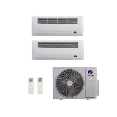 Imagem de Ar-Condicionado Multi Split Inverter Gree 36.000 (2x Evap Cassete 1 Via 18.000) Quente/Frio 220V