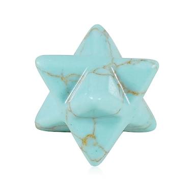 Imagem de Decoração de cristal 13 x 13 mm estrela rodonita estrela hexagonal quartzo natural pequeno bolso pedra decoração de mesa 1 peça verde