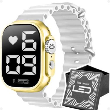 Imagem de Relógio feminino silicone ultra prova dagua digital original resistent