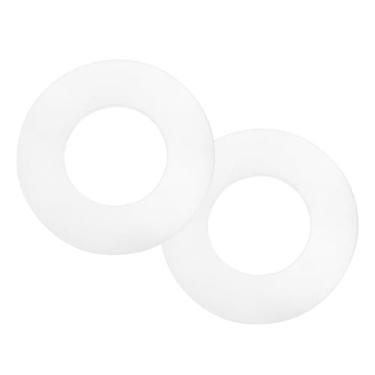 Imagem de Xhziy 2 peças de vedação de válvula de drenagem 8 x 5,6 cm peças de reposição para vaso sanitário válvula de descarga para a maioria dos vasos sanitários para evitar vazamentos e restaurar o