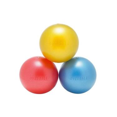 Imagem de Kit 3 Bolas Overball Softgym Gymnic Italiana 23cm Produto Original