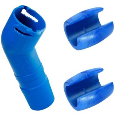 Imagem de 1 peça R0532400 limpador Twist-Lock extensão de cotovelo de 45 graus e 2 peças R0526800 sistema de limpeza de piscina, compatível com Baracuda T5 Duo e Zodiac MX6/MX8 limpador automático de piscina