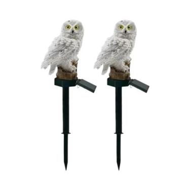 Imagem de Luz Solar De Coruja Para Jardim À Prova d'Água, Lâmpada LED Para Decor