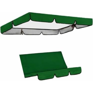 Imagem de Cobertura Superior De Balanço, Tenda De Rede De Balanço De 3 Lugares E Cobertura De Teto Para Proteção De Jardim 190 * 132 * 15cm (balanços Não Incluídos) ~/