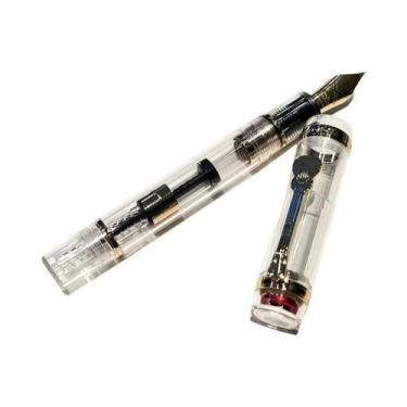 Imagem de Caneta-tinteiro De Acrílico Transparente Tamanho Grande Jinhao 1935 Co