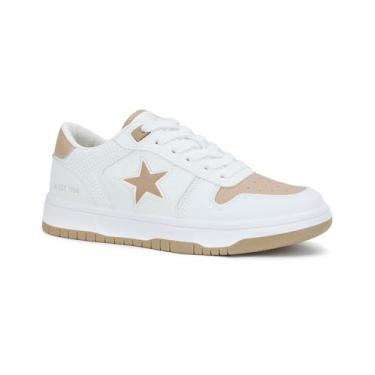 Imagem de VINTAGE HAVANA Tênis feminino Fresh, Branco/Nude, 36