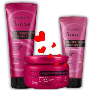 Imagem de Combo Siàge Cauterização dos Fios: Shampoo 250ml + Máscara Capilar 250