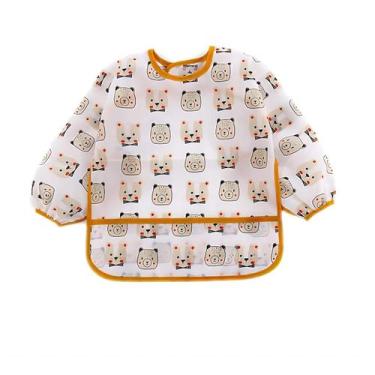 Imagem de Babador Animais - Tibaby, Urso Laranja