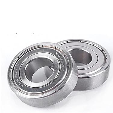 Imagem de XMGKMN 1 peça 304 420/440C rolamentos de esferas de aço inoxidável de borracha selada metal blindado radial S6300 S6301 S6302 S6303 S6304ZZ RS (Cor: 304 ZZ, Tamanho: S6304)