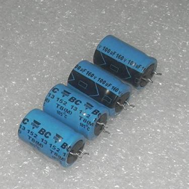 Imagem de B C152series 160v100uf Filtro de áudio catódico capacitor eletrolítico de alumínio 16x25mm 1 peça