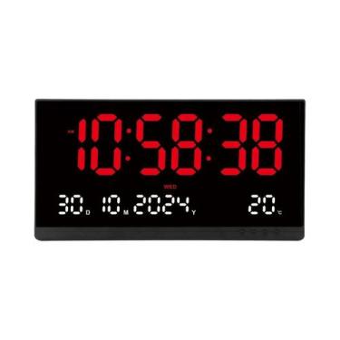 Imagem de Relógio De Parede Digital Grande De 21 Polegadas Com Alimentação USB, 