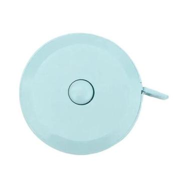 Imagem de Fita Métrica Mini Portátil De Couro Macio Para Medir Roupas, Cintura E