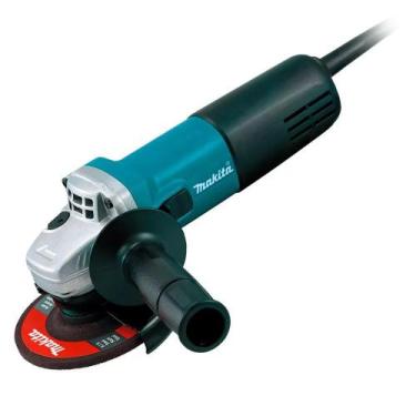 Imagem de Esmerilhadeira Lixadeira Angular 115Mm 110V 840W Makita, Azul, Turques