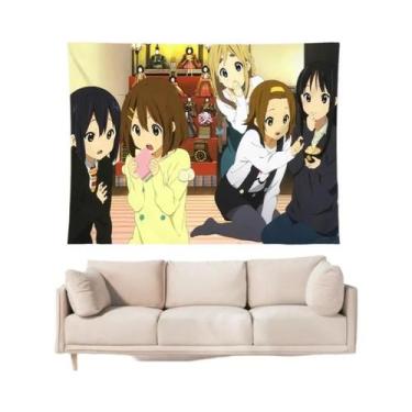 Imagem de Tapeçaria Kawaii Anime: Decoração Divertida Para Sala De Estar E Sala 