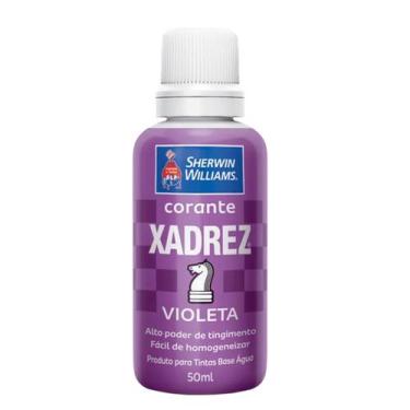 Imagem de KIT COR LIQ XADREZ VIOLETA 50 ML  12und  XADREZ