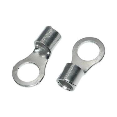 Imagem de 100 Peças Conector De Terminal De Anel De Latão RNB 12V 2.5mm 4mm 6mm 