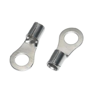 Imagem de 100 Peças Conector De Terminal De Anel De Latão RNB 12V 2.5mm 4mm 6mm 