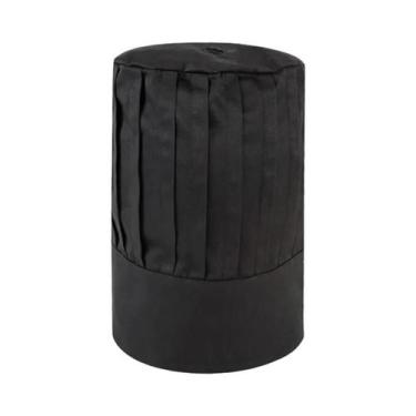 Imagem de Chapéu De Chef Branco Masculino Para Cozinha, Boné De Trabalho Para Ga