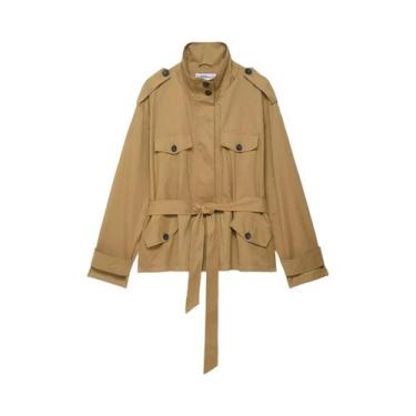 Imagem de Conjunto Casual De Outono Para Mulheres: Saia Curta Com Cintura Média 